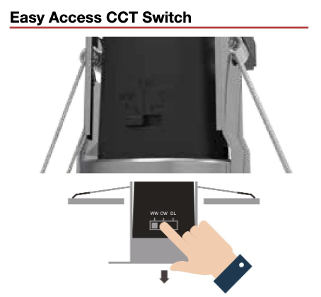 CCT Selectable: Choose between 3000K (warm white), 4000K (cool white), or 6000K (daylight), making these downlights versatile for any setting.