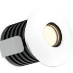 ALL LED AMKR032WH/BL ALL LED Midi 1W LED 350 mA IP65 Blue Polar White Finish Marker Light