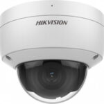 Hikvision DS-2CD2146G2-ISU(2.8MM)(C) 4 MP AcuSense Fixed Dome IR Network Camera with Built-In Mic Darkfighter Lens - White