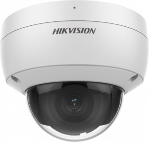 Hikvision DS-2CD2146G2-ISU(2.8MM)(C) 4 MP AcuSense Fixed Dome IR Network Camera with Built-In Mic Darkfighter Lens - White