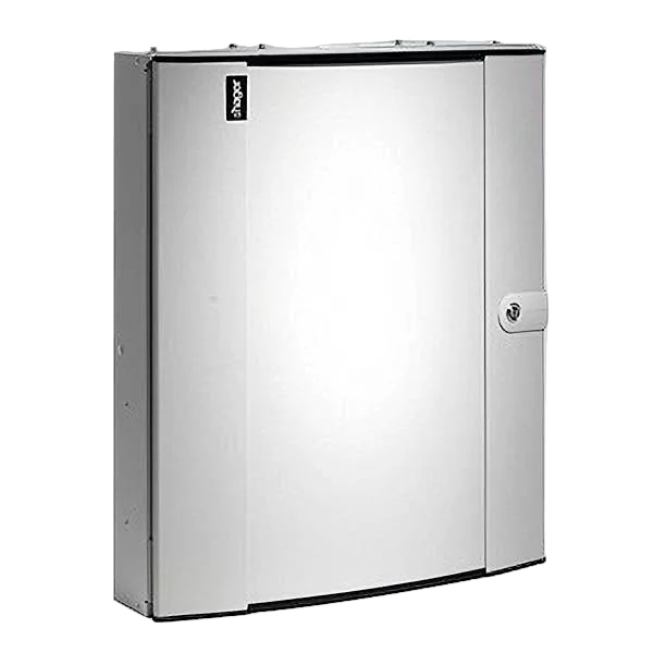 Hager JK118BA3 125A 18 Way TPN Board with Plain Door (Amendment 3)