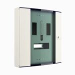 Hager JK104BG Hager JK104BG 125A 4 Way TPN Board Glazed Door