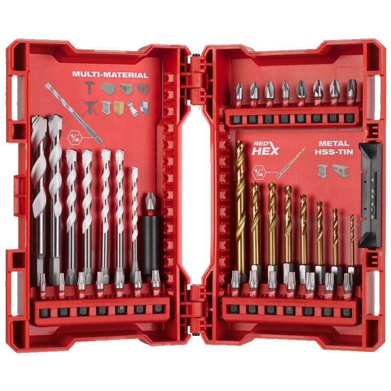 Milwaukee 4932479853 Milwaukee Shockwave Impact Duty Drill & Drive Set - 39 Pcs 1