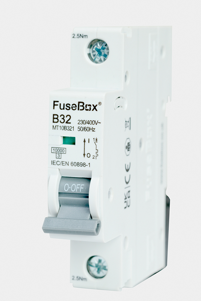FuseBox MT10B321 FuseBox MT10B321 32A Single Pole 10kA B Curve MCB