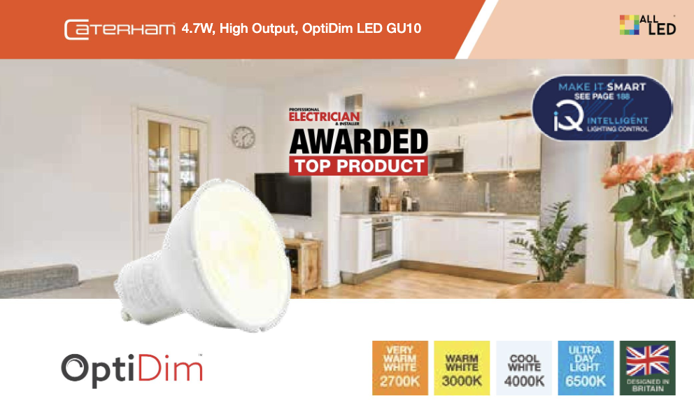 ALL LED GU10 Lamps