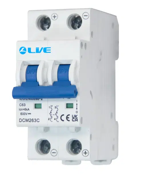 Live Electrical Double MCB