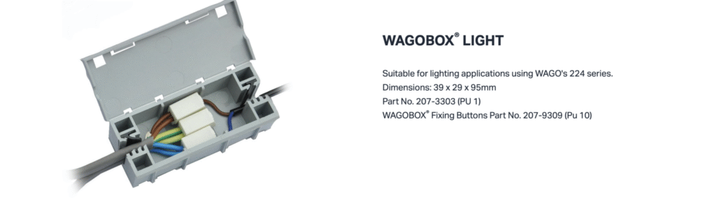 WAGOBOX | Wago Junction Box | Wago Boxes | Wago Light Box