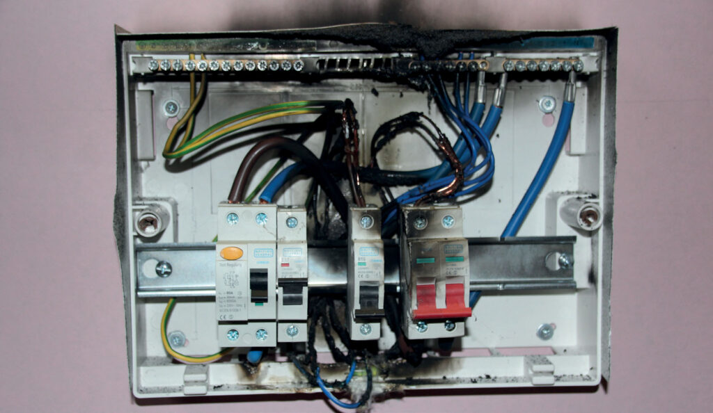 Consumer Unit Fire